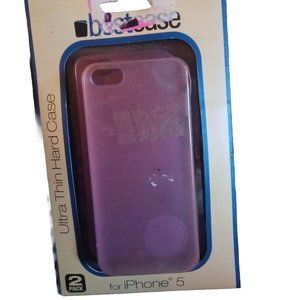 Bestcase 2 Pack iPhone 5 Ultra Thin Hard Pink/Lavender Smartphone Cases